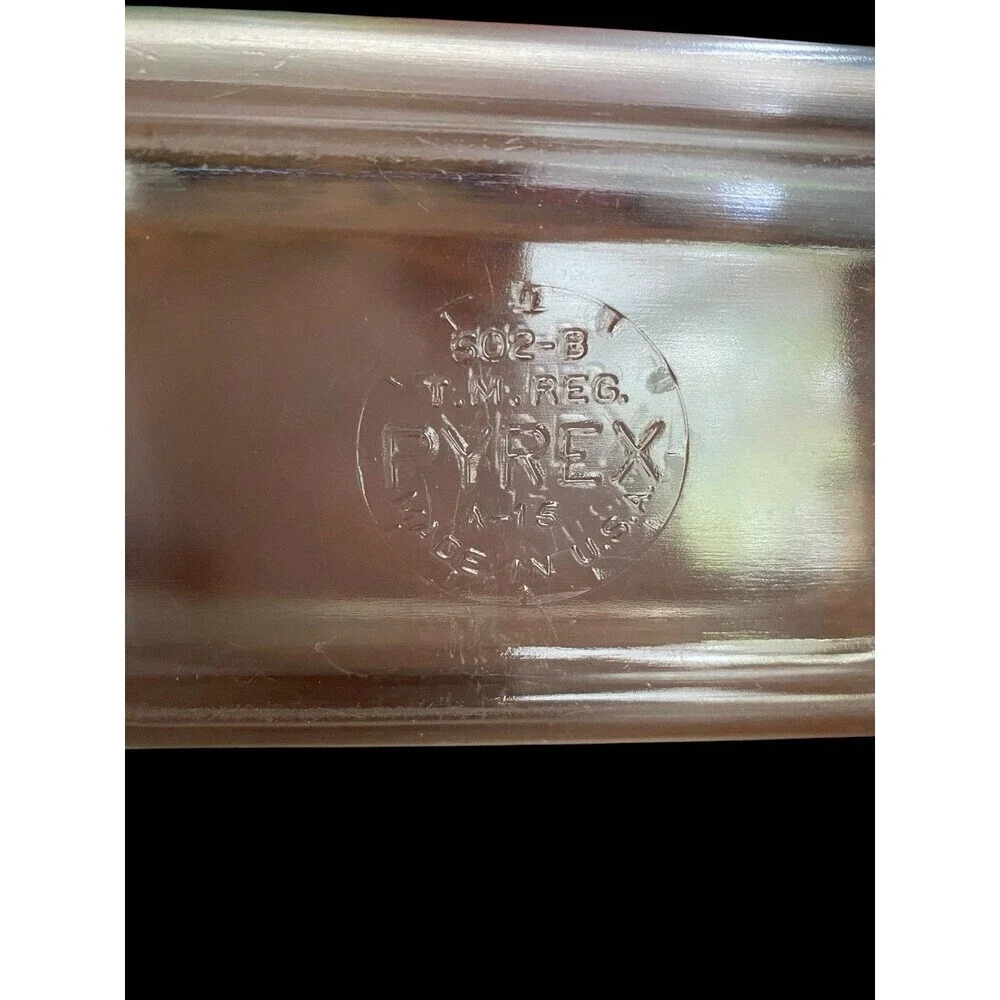 Vintage Pyrex Refrigerator Dish 502-B Clear Glass - BOWL ONLY
